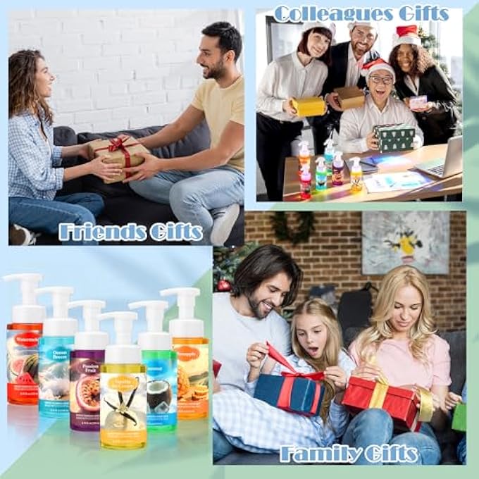 Swiffen 6 PACK SUMMER FOAMING HAND SOAP WITH PUMP CARE MOISTURIZING LIQUID SCENTED GENTLE FOAM HAND WASH EMPLOYEE THANK YOU GIFT BULK FOR KITCHEN BATHROOM FAMILY TEACHER STAFF DOCTOR 8.75 FL. OZ - Image 5